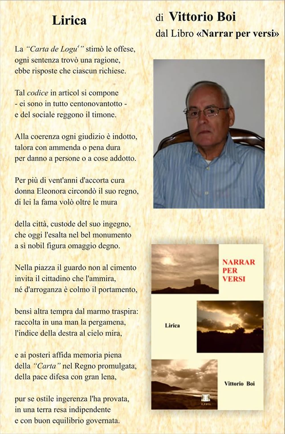 Poesia Vittorio Boi